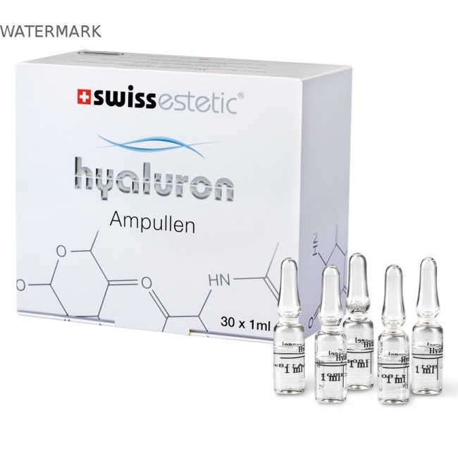Sérums & fluides - Ampoules hyaluroniques haute concentration Swissestetic - 29,00 CHF