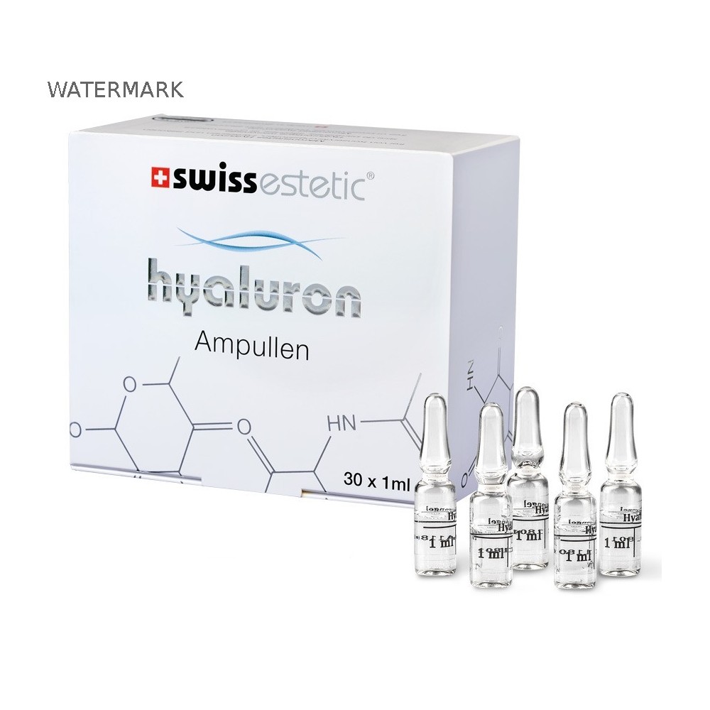 Sérums & fluides - Ampoules hyaluroniques haute concentration Swissestetic - 29,00 CHF